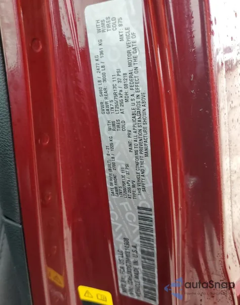 2021 Jeep Wrangler Unlimited Sport из США, поврежденный, VIN 1C4HJXDG7MW814908